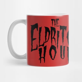 The Eldritch Hour Podcast Show Title Black Text Mug